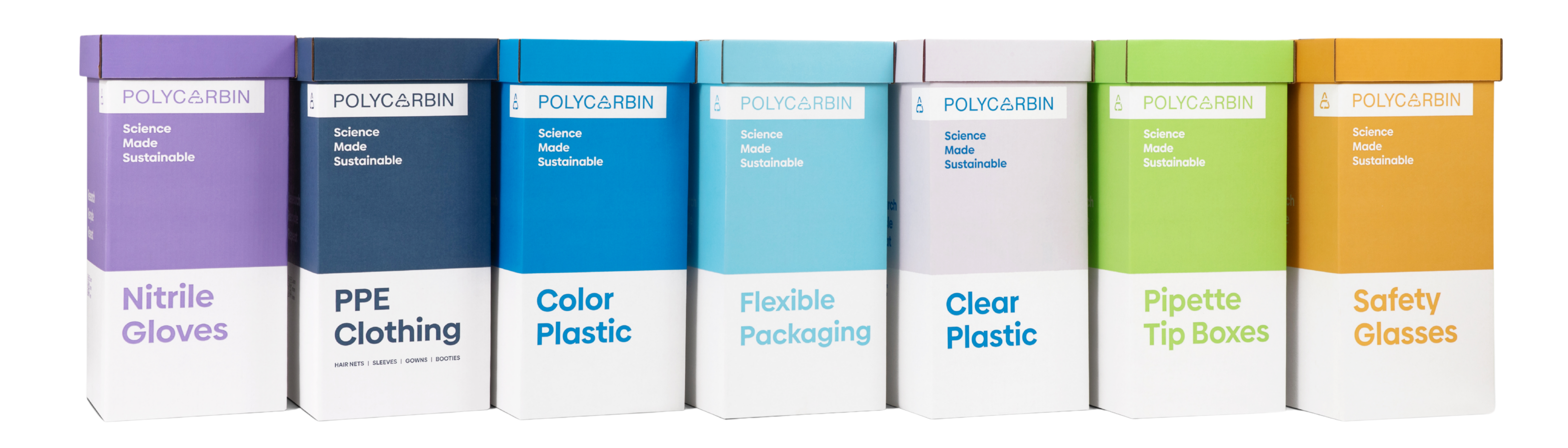 Polycarbin recycling carbins